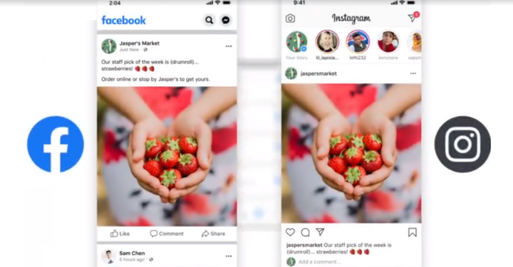 como publicar no facebook e instagram com buisness suite